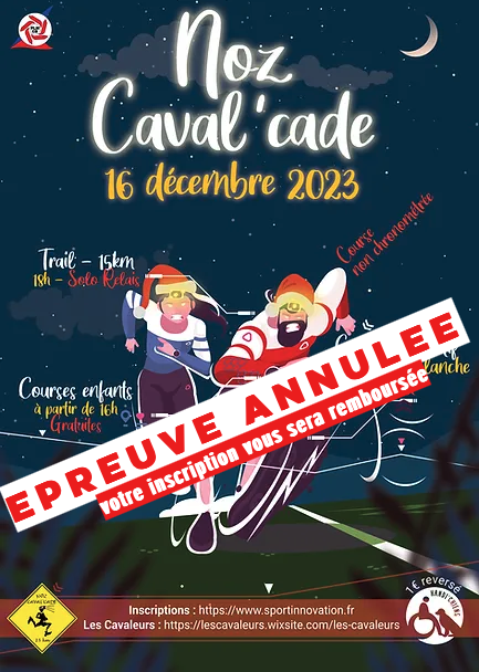 Annulation de la Noz Caval’cade 2023